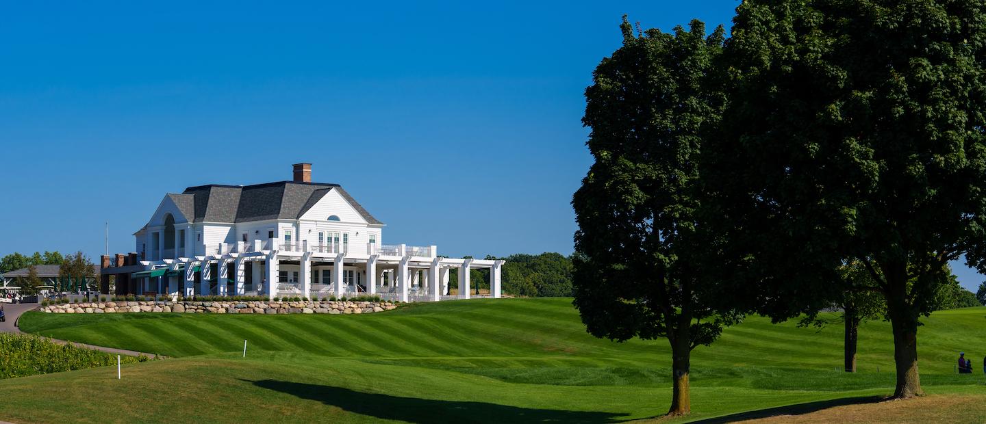 Oakland University's golf course